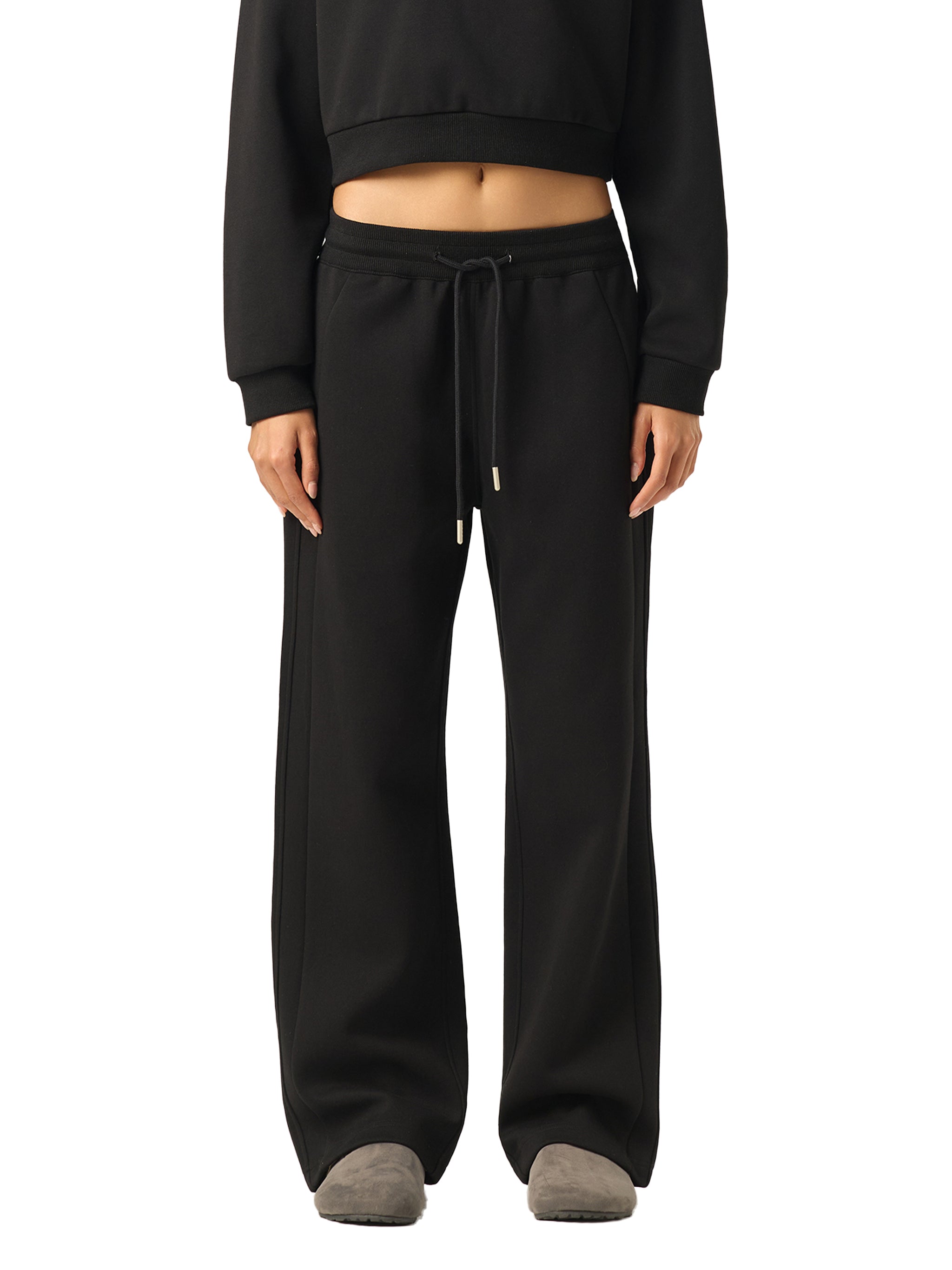 LTP Women's Essential Drawstring Straight-Leg Sweatpants